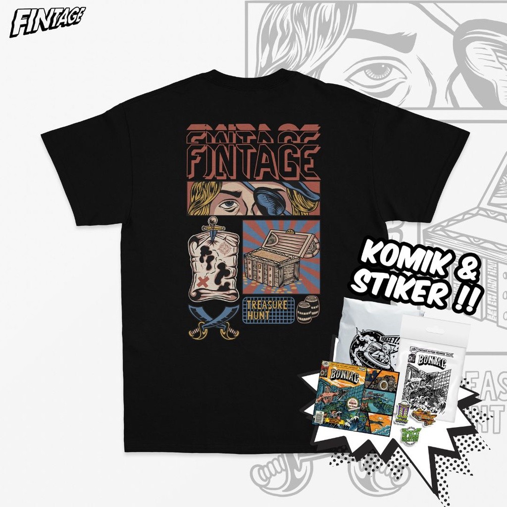 Fintage Tees | The Treasure Hunt | No Box