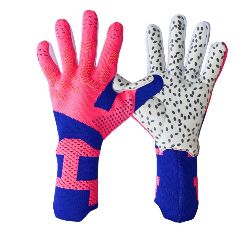 New youth adult goalkeeper gloves latex wear-resistant anti-slip goalkeeper gloves game training glo