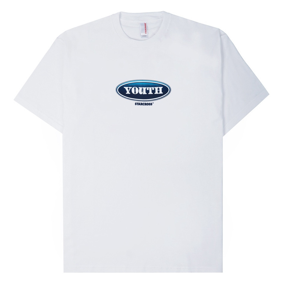 STARCROSS Kaos Pria - YOUTH BLUE 2 - White