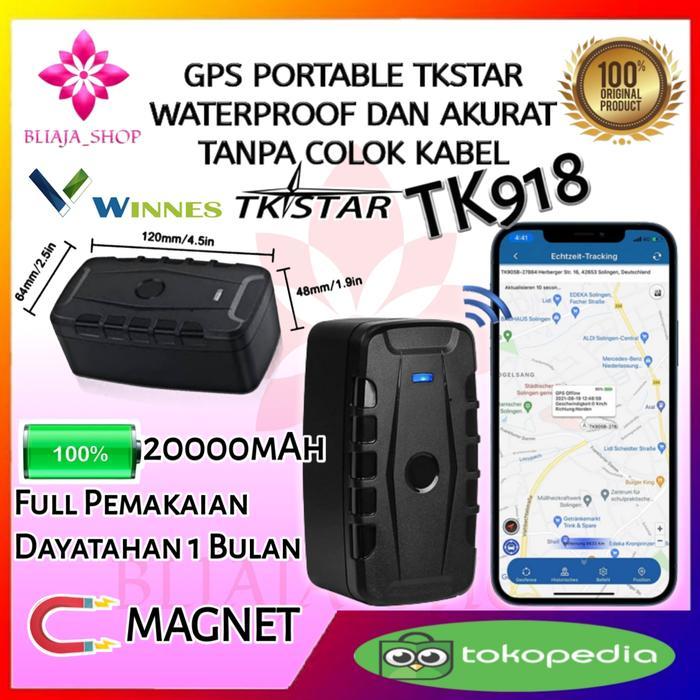 GPS Tracker Magnet TKSTAR TK905 Magnet Waterproof GPS Mobil - TK-915