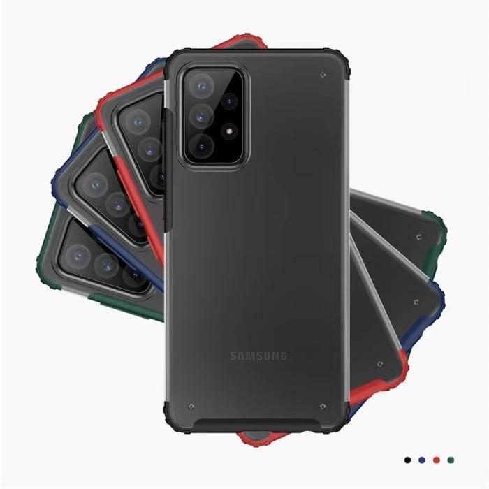 Case Samsung Galaxy A52 | A52S | A72 Soft Case Tritone Frosted Original - Elandefoi