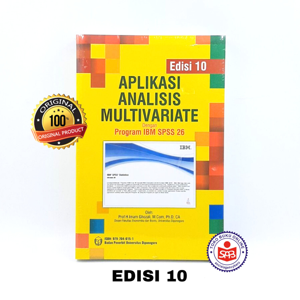 Aplikasi Analisis Multivariate Dengan Program IBM SPSS 26  Edisi 10 - Imam Ghozali