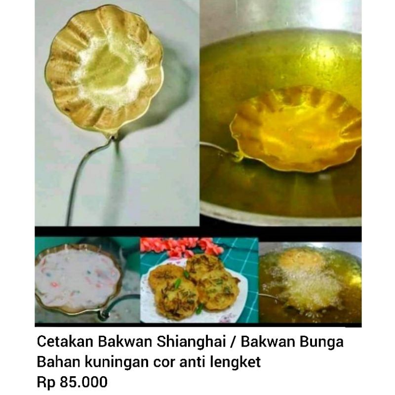 CKB Cetakan Bakwan Shianghai / Bakwan Bunga