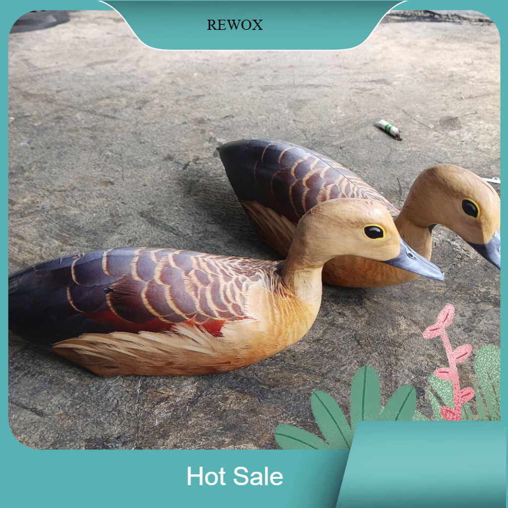 COD Jontrot belibis alis kuning / boneka pikat belibis anti penyok mirip aslinya