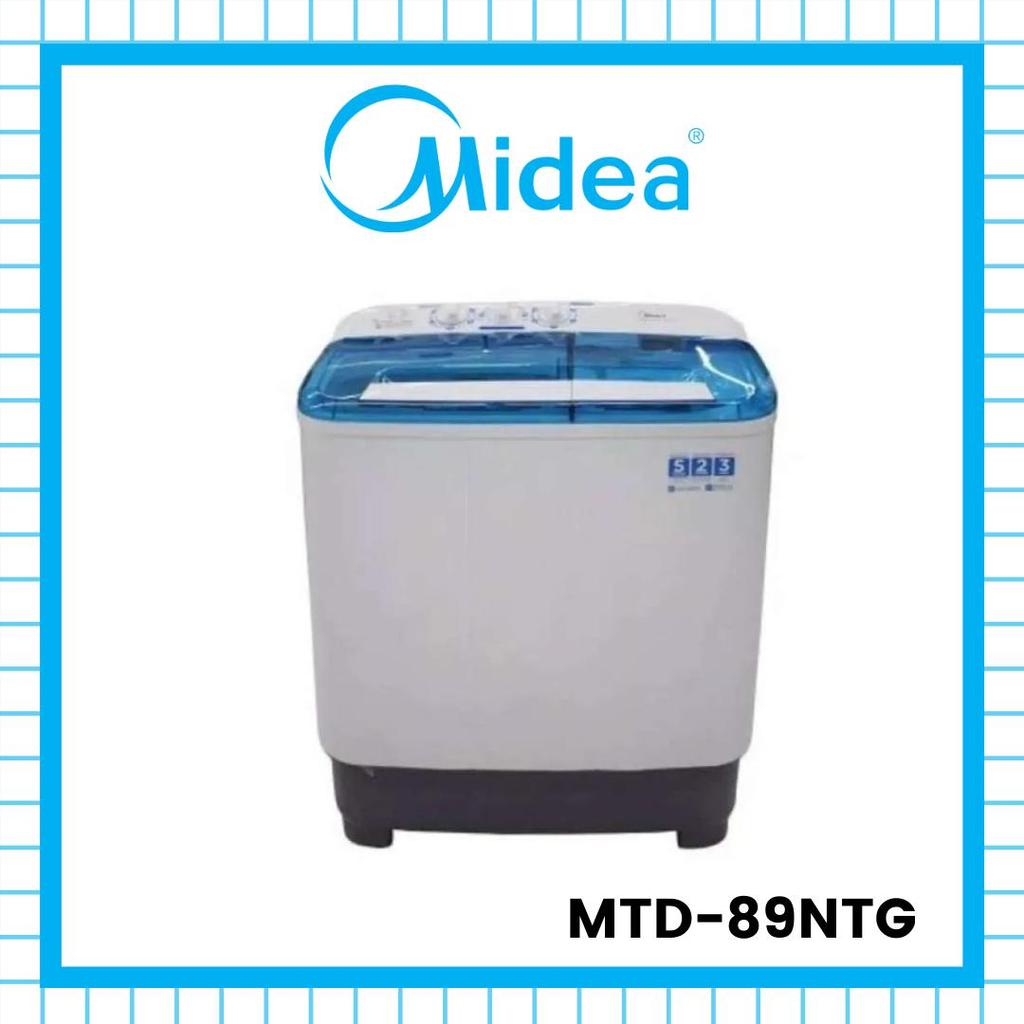 MESIN CUCI MIDEA MTD-89NTG 2 TABUNG 7 KG
