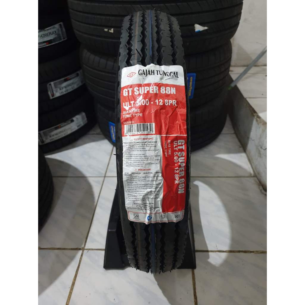 Ban Mobil GT SUPER 500-12 GAJAH TUNGGAL 500 12 Ban Mobil Carry 1000, Hijet, Viar dll