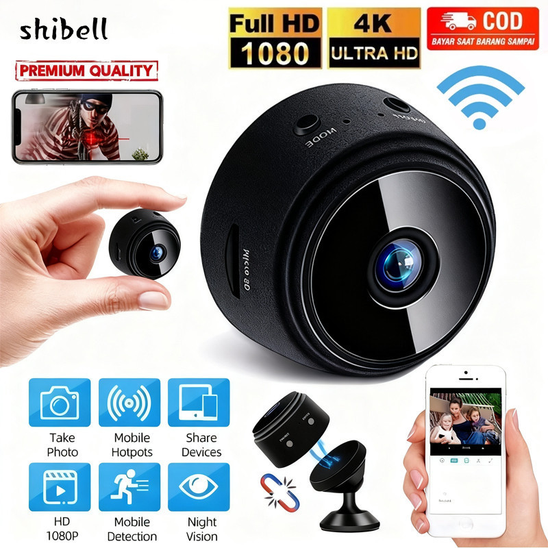 ALL READY STOKPALING MURAH HANYA DISINI Wireless A9 Mini Camera Wifi HD 1080P Mini/ CCTV Wifi/ CCTV 