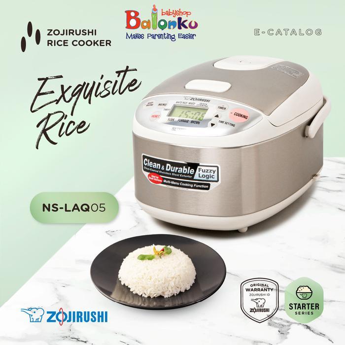 Rice Cooker 0.5 LITER ZOJIRUSHI NS-LAQ05 - Rice Cooker
