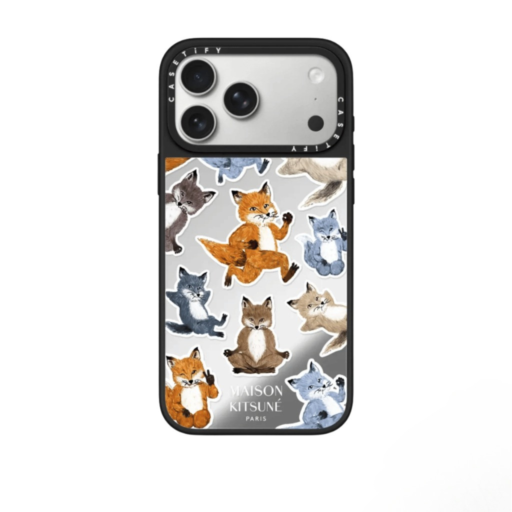 CASETIFY DISCOUNT CASETiFY | Fox Medley Case-Clear Edition [Maison Kitsune] For iPhone Samsung Authe