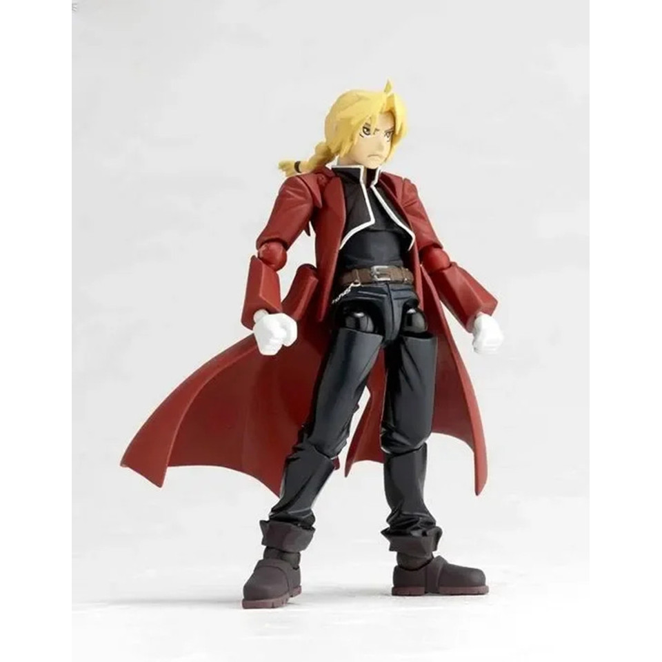 Anime Fullmetal Alchemist Edward Elric Alphonse REVOLTECH YAMAGUCHI Articulated Action Figure Model 