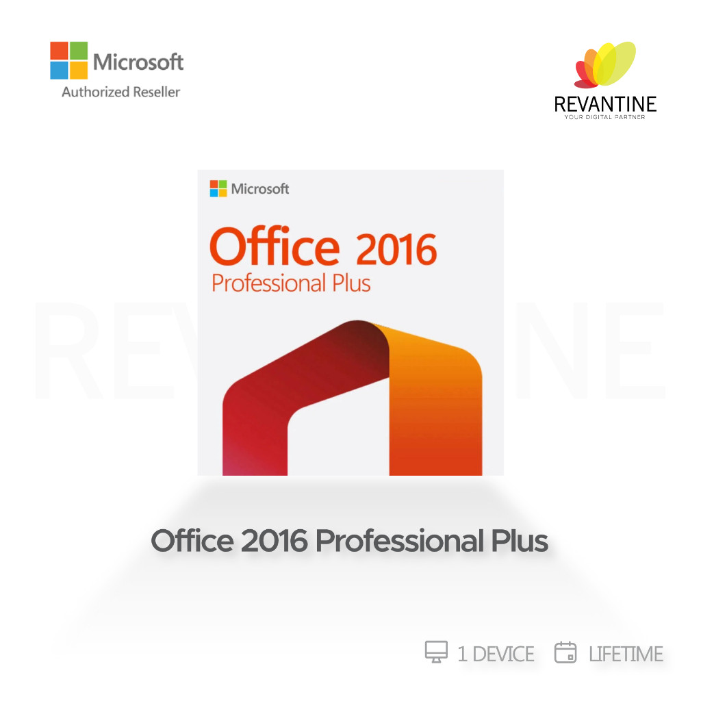 Microsoft Office Professional Plus 2016 Lifetime Lisensi Asli