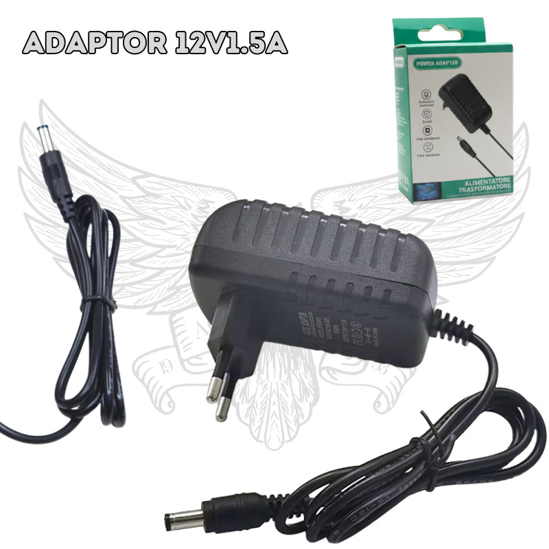 Adaptor 12V 1.5A Universal – Power Supply 12 Volt 1.5 Ampere