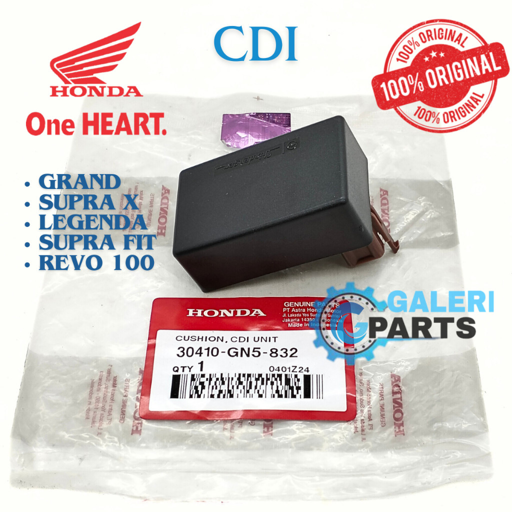 TERMURAH CDI UNIT Original Honda GN5 CDI Unit Astrea Grand Supra X 100 Legenda Supra Fit Revo Lama O