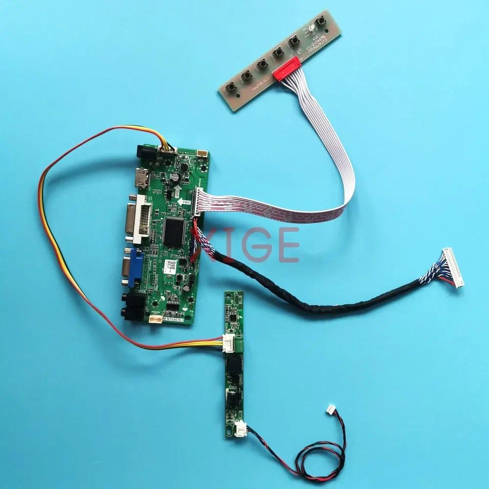 splay Controller Driver Board Fit HSD190MEN6-A00 M170ETN01.1 Y Kit Matrix DVI VGA 1280*1024 19" HDMI
