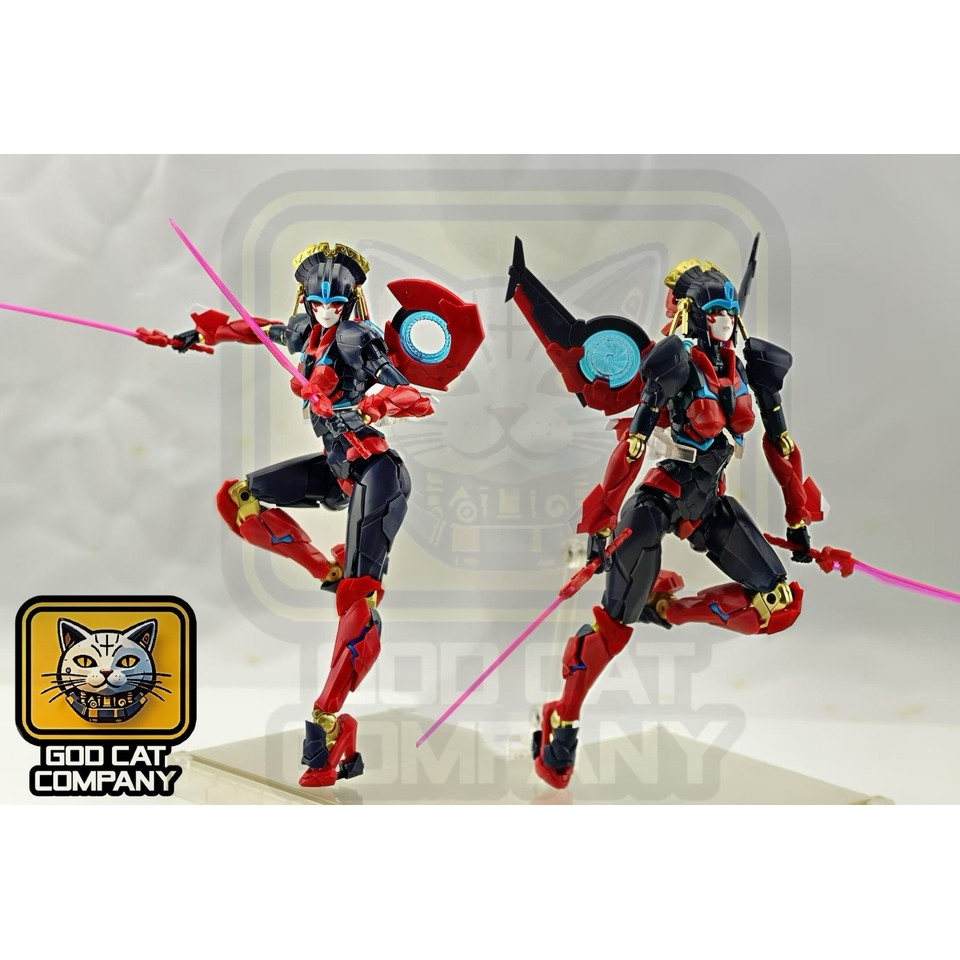  God Cat Company Transformation Wind Scythe Witch Windblade GC-003 Windblade Assembly Model Kit Acti