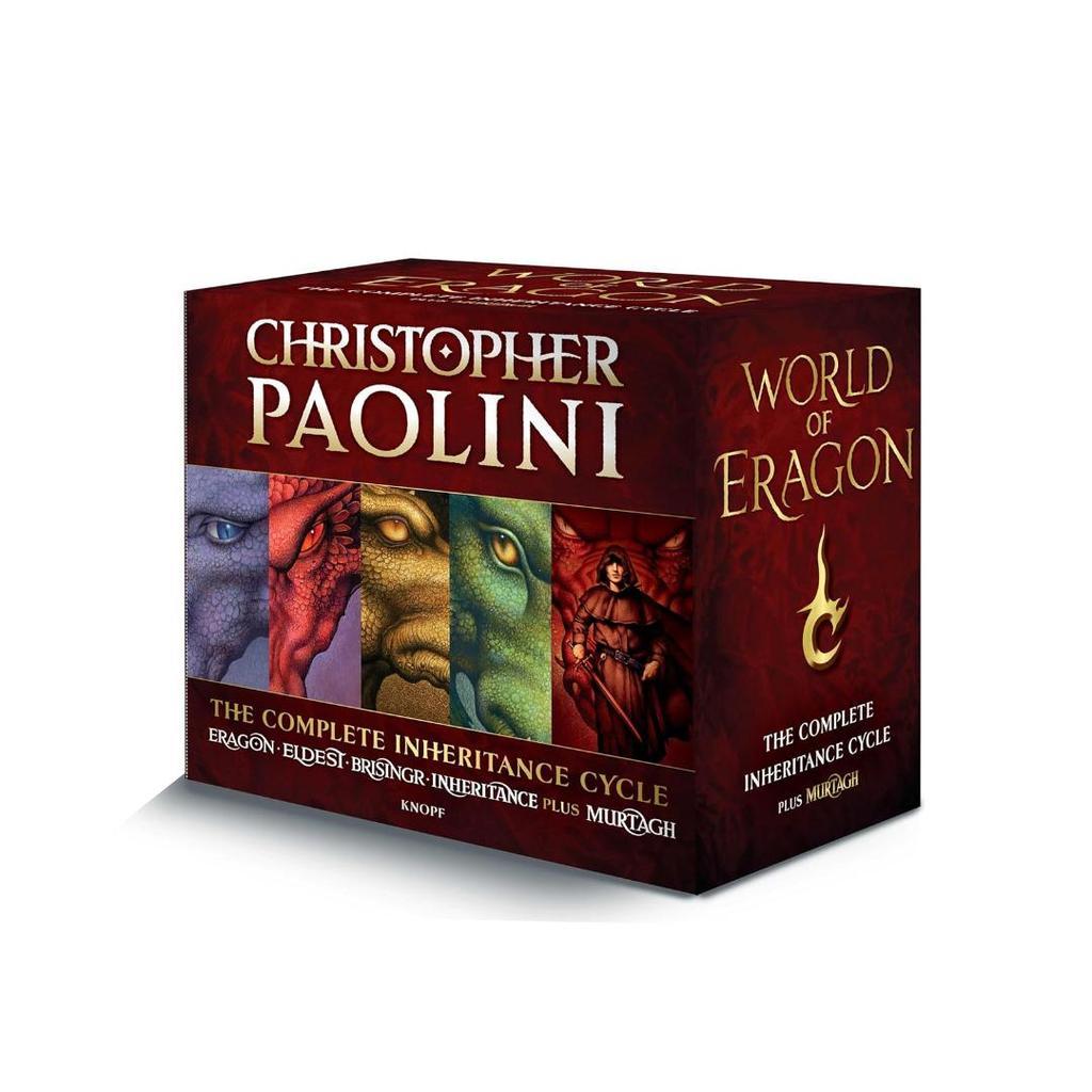 World of Eragon 5-Book Boxed Set (Eragon; Eldest; Brisingr; Inheritance; Murtagh) by Christopher Pao