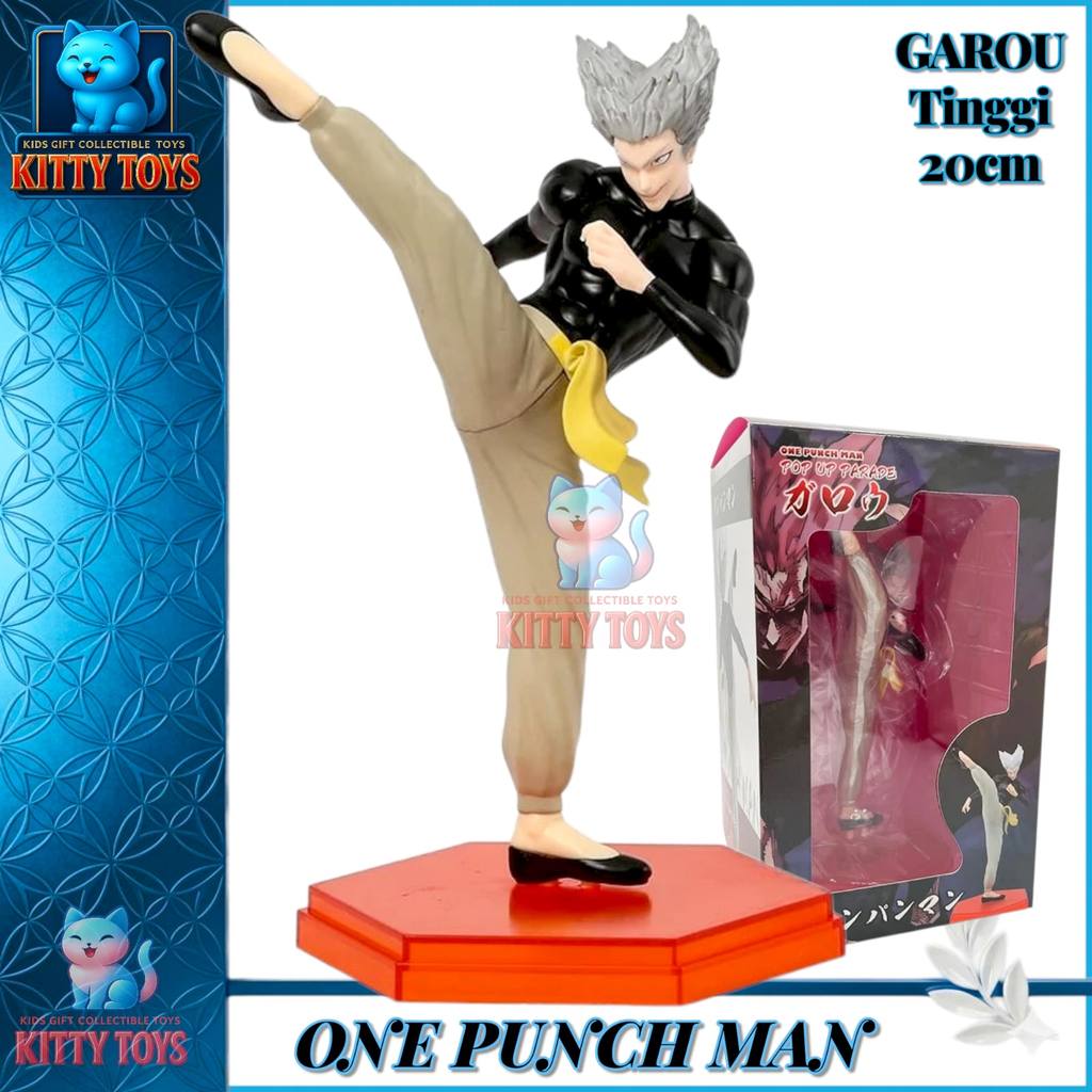 NEW Action Figure One Punch Man Garou Kick 20cm By POP UP Parade