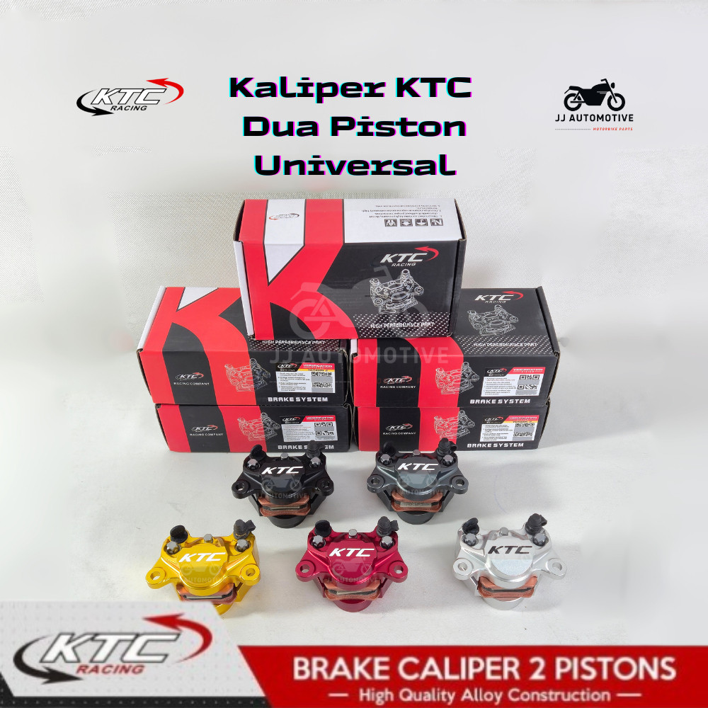 Kaliper KTC 2 Piston 2P CNC Anodized Universal Kaliper KTC Racing
