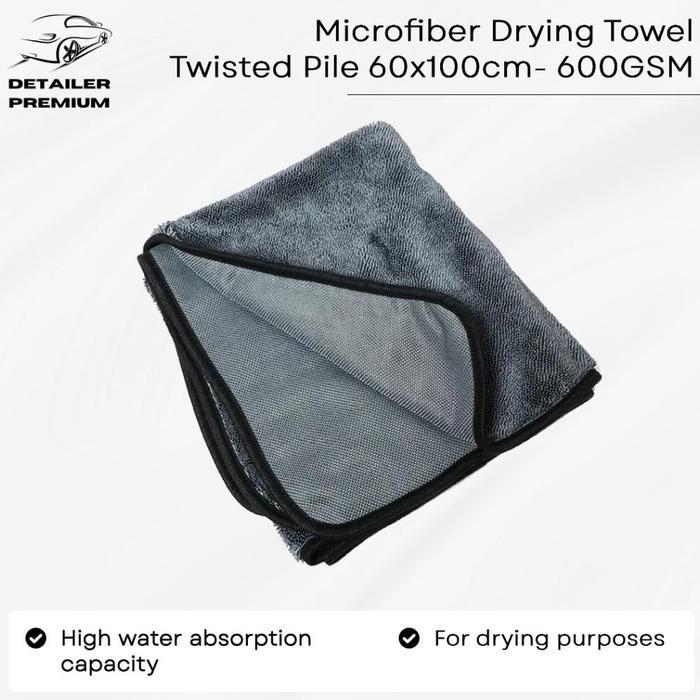 Promo Kain Microfiber Drying Towel Jumbo - 600GSM - 1Side