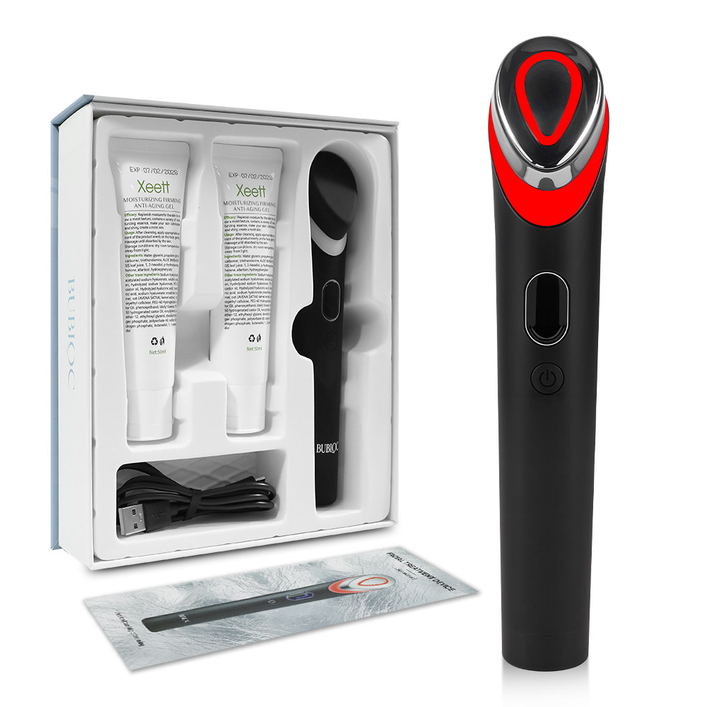 Age-R Booster Pro Set 7 Colors Facial Skin Care Anti Wrinkle EMS Microcurrent Lift Massager Home Use