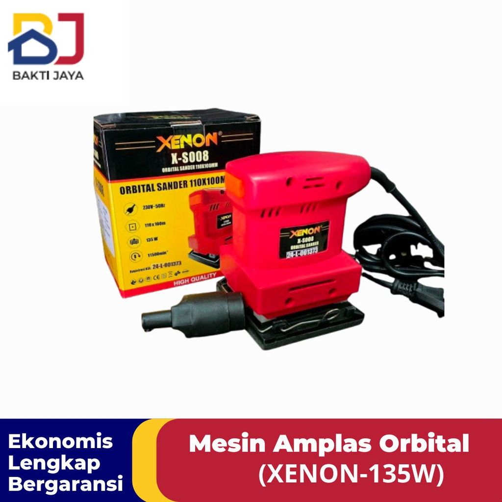 Mesin Amplas Orbital / Mesin Amplas Listrik Kotak / Mesin Amplas Kayu