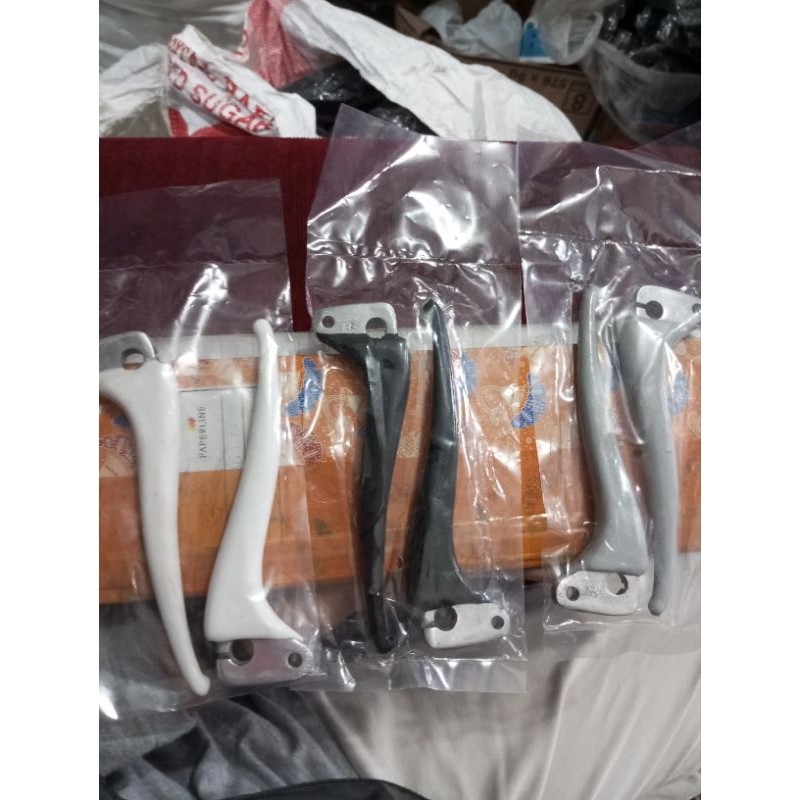 Handle Set Vespa Super Sprint + Karet Handle Lancip garage vespa