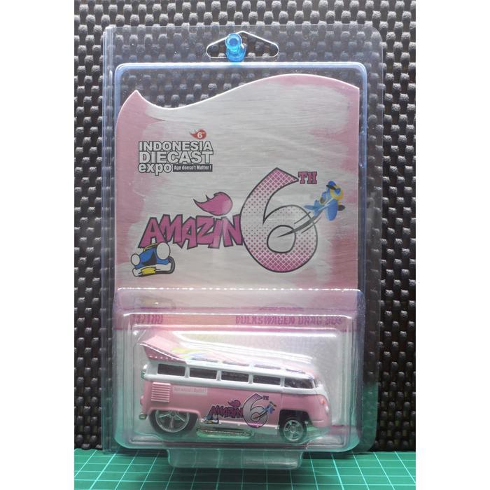 Hot Wheels Volkswagen Drag Bus Special Car Indonesia Diecast Expo 6
