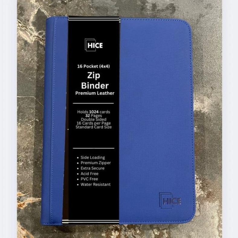 [DEFECT] HICE 16 Pocket Zip Binder - Biru