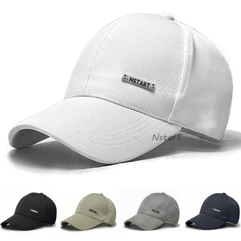 Topi Baseball  NSTART Hat Cap NS Casual Distro Fashion Pria Wanita Black Blue NSTART Casual Distro F