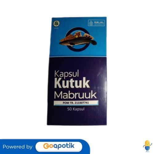 Kapsul Kutuk Mabruuk Box 50 Kapsul