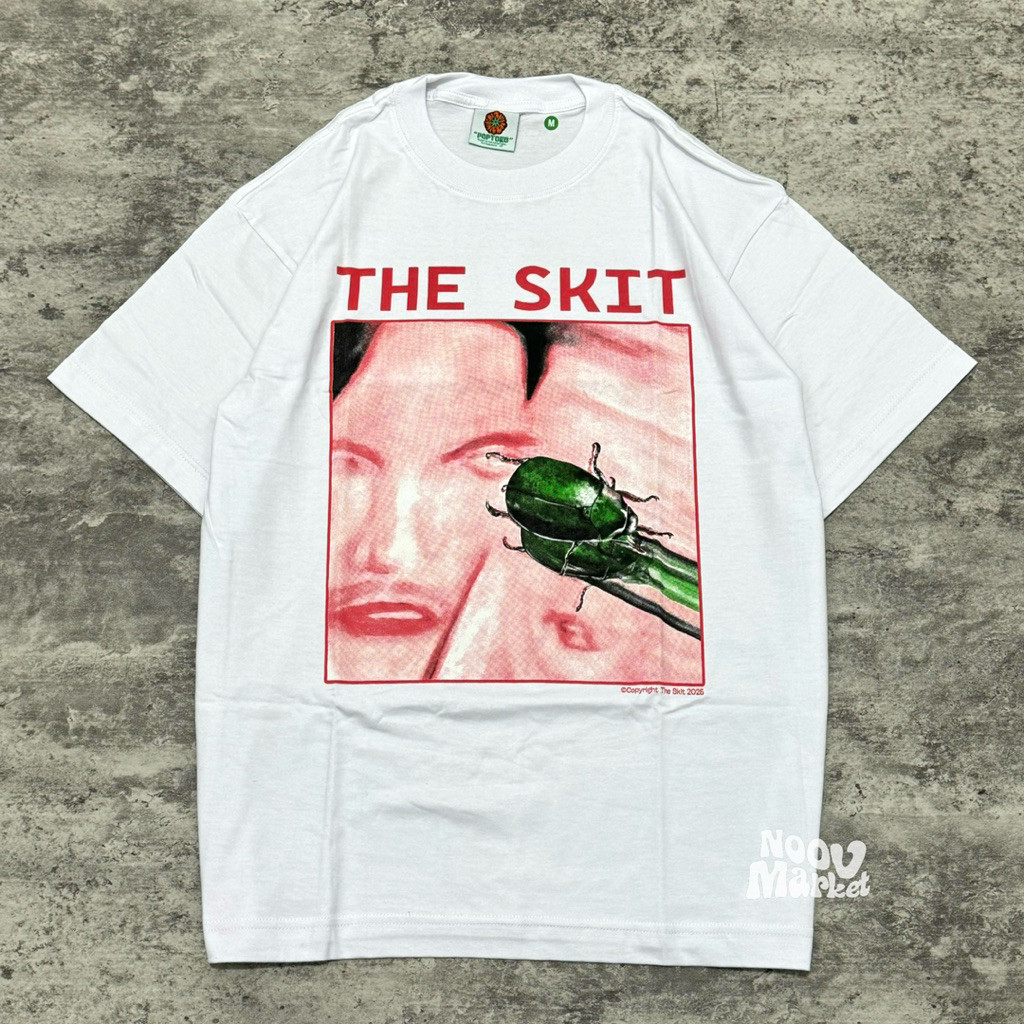 (COD) Tshirt The Skit - Kita Di Luka Yang Sama White | Official Merchandise | Noov Music Merchandise