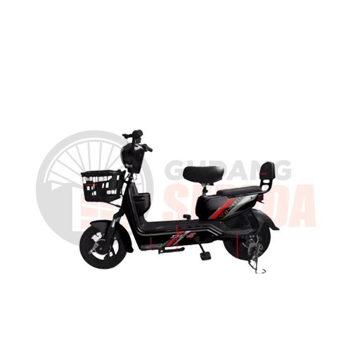 Sepeda Motor Listrik Uwinfly DF5 DragonFly 5 By U-Winfly Roda Dua - Black - Black