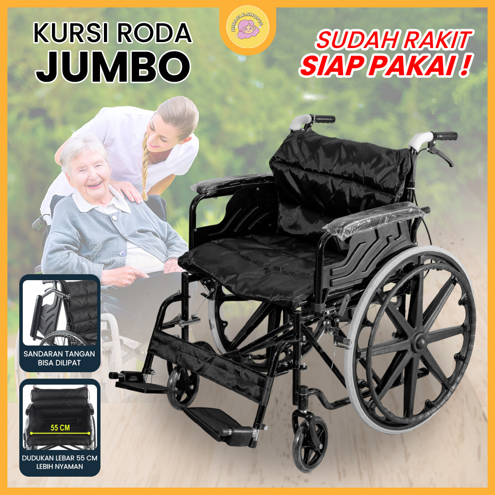 MS Kursi Roda Jumbo Big Size 150kg