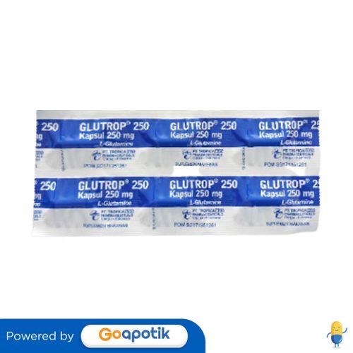 Glutrop 250 Mg Strip 6 Kapsul