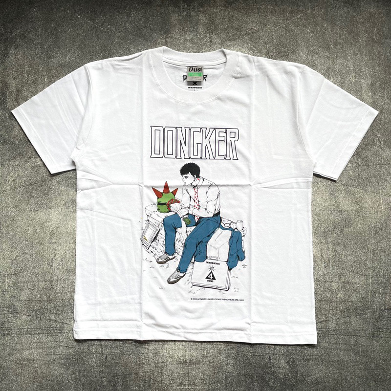HOT Tshirt DONGKER x SACKHEAD WHITE Official Merchandise