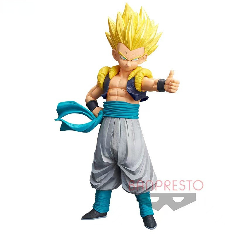 lIn Stock Bandai Dragon Ball Z Banpresto Grandista Resolution of Soldiers Gotenks Action Figures Col