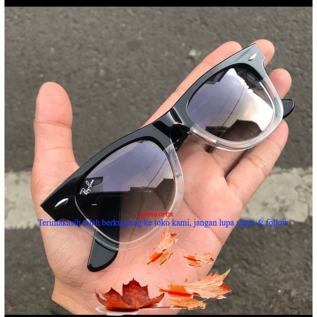 KACAMATA RAYBAN WAYFARER RB2140 LENS GLASS GRADIENT ORIGINAL