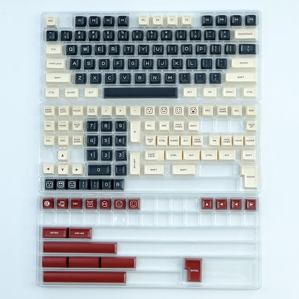 G-Q-Y-Q Rome Keycap SA Profile Keycaps PBT Double Shot Key Caps Set ISO Enter 7U Spacebar for Custom