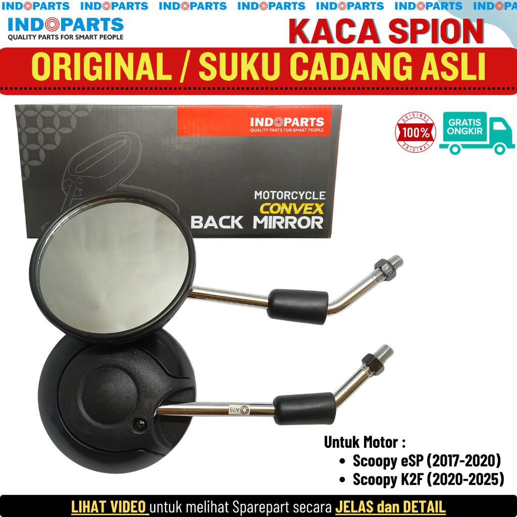 Kaca Spion Scoopy New Donat 2017 2018 2019 2020 2021 2022 2023 2024 2025 Original Indoparts