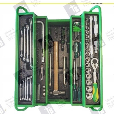 Tekiro Tool Box Set 72 pcs / Perkakas Mekanik alat tukang toolbox