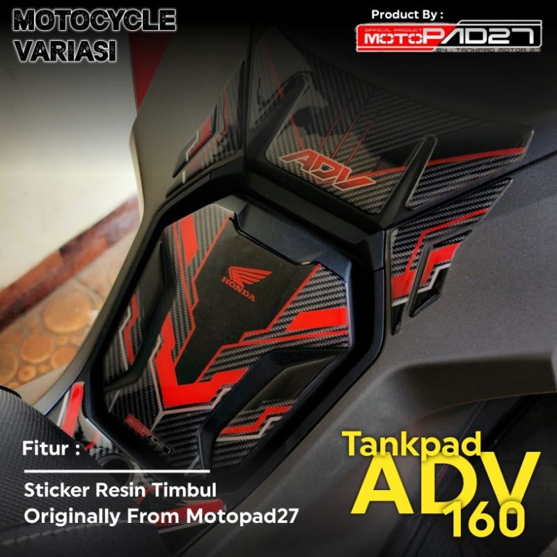 Stikerr ADV 160 Stiker Tankpad ADV 160 Sticker Deckpad ADV 160