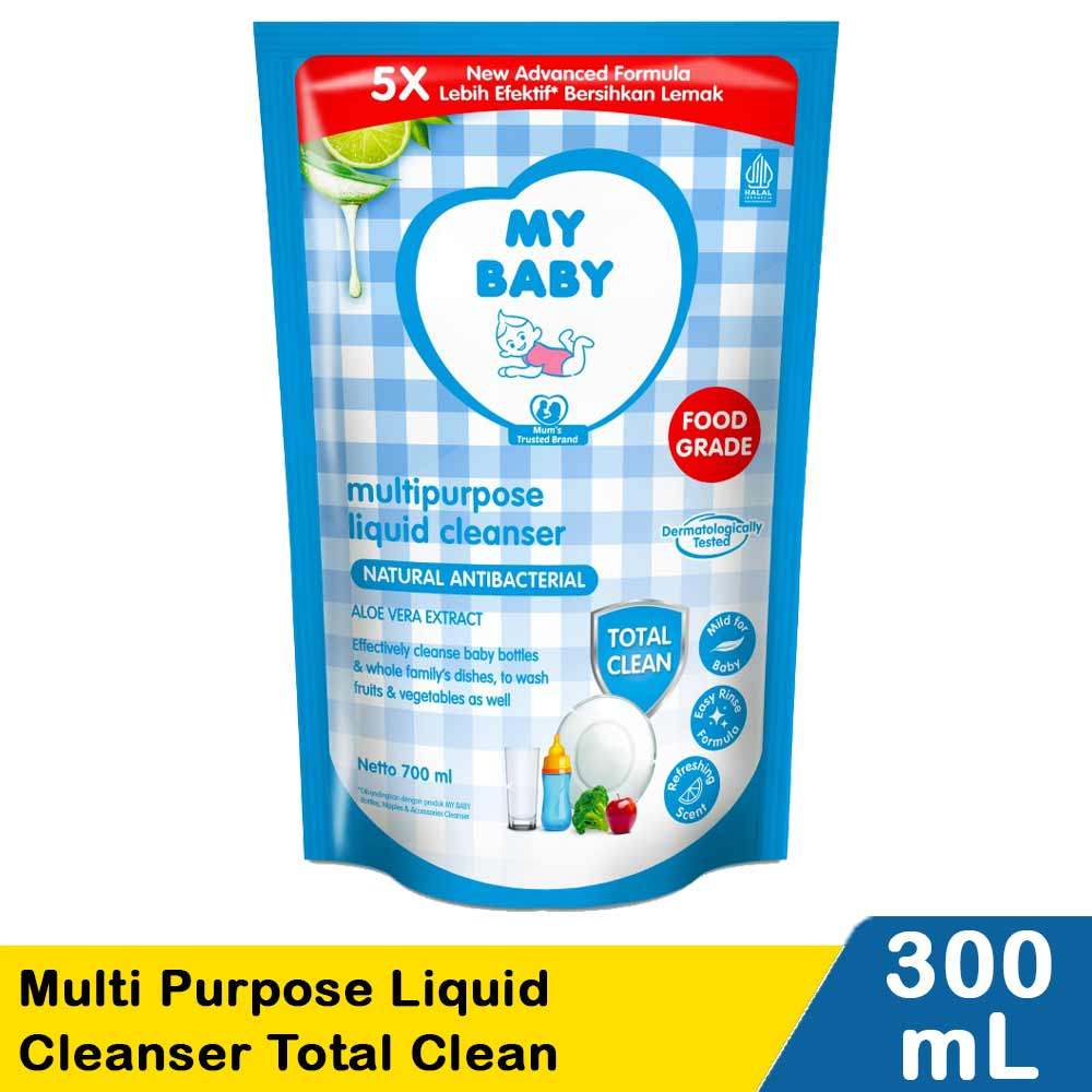 MY BABY MULTI PURPOSE LIQUID CLEANSER TOTAL CLEAN 300mL