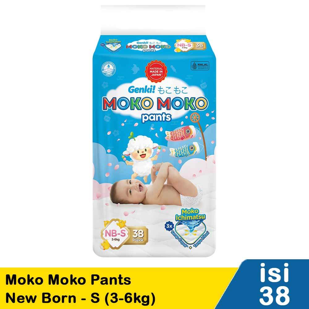 GENKI MOKO MOKO PANTS 38S  NBS