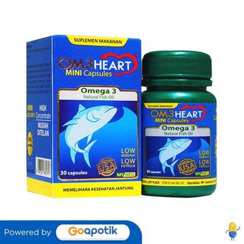 Omeheart Box Isi 30 Kapsul