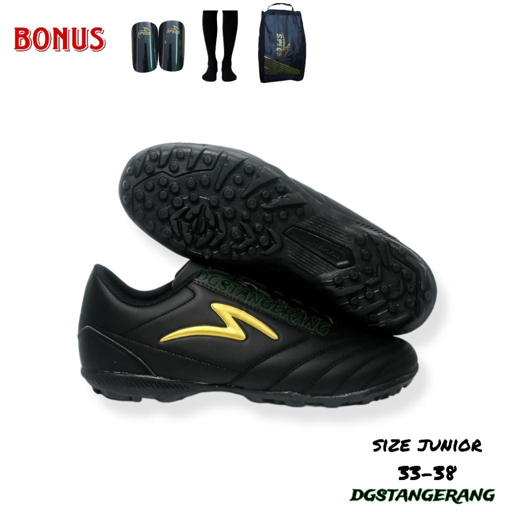 KLEPU.ID DGSTANGERANG JUNIOR GERIGI SEPATU PAKET FUTSAL TURF ANAK KECIL JUNIOR SPECS MINI SOCCER ANT