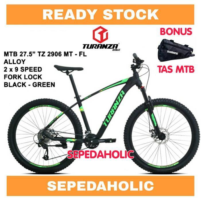 SEPEDAUNG 27.5 INCH MTB TURANZA TZ 2906 MT FL ALLOY 18 SPEED - bicycle storeku