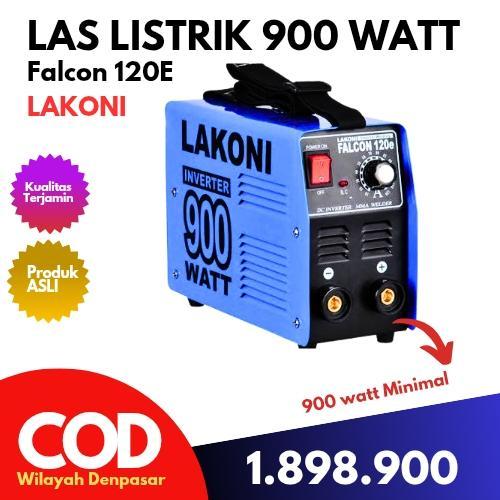 Mesin Las Listrik Lakoni Mesin Inverter 900 watt Falcon 120e Lakoni