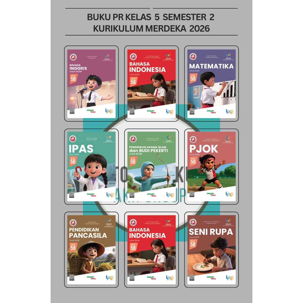 Buku Pr/LKS Sd Kelas 5/V Semester 2 Intan pariwara Tahun 2026