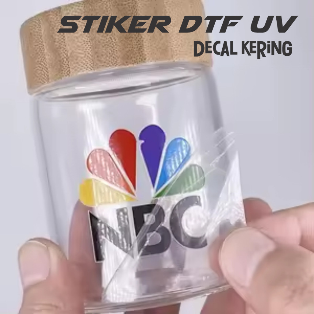 Stiker Murah Bandung Cetak Print Cutting Sticker UV DTF Custom