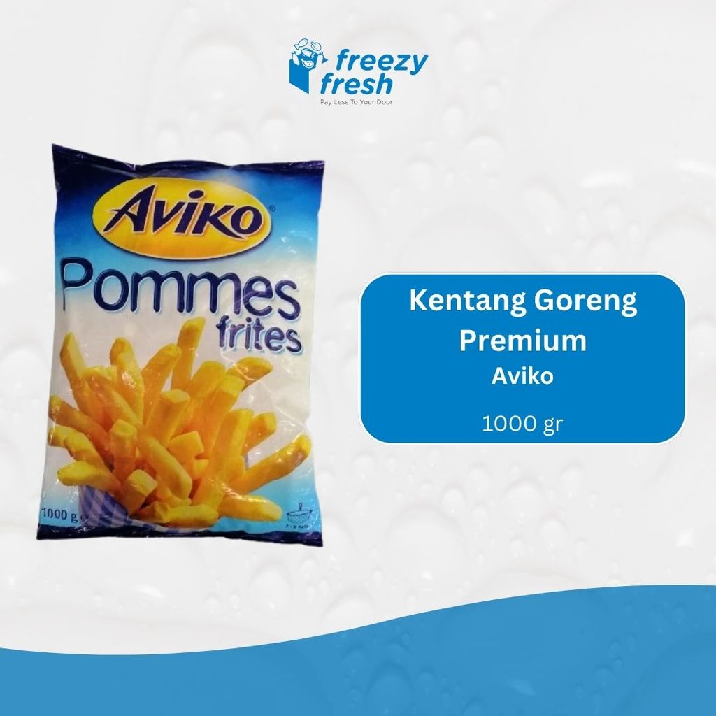 Premium French Fries Shoestring Aviko / Kentang Goreng Aviko